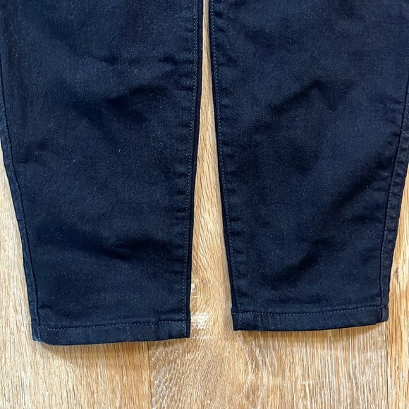 Spanx Black Pull On Skinny Ankle Pants Jeans EUC Stretch Women's Medium M - Picture 4 of 13